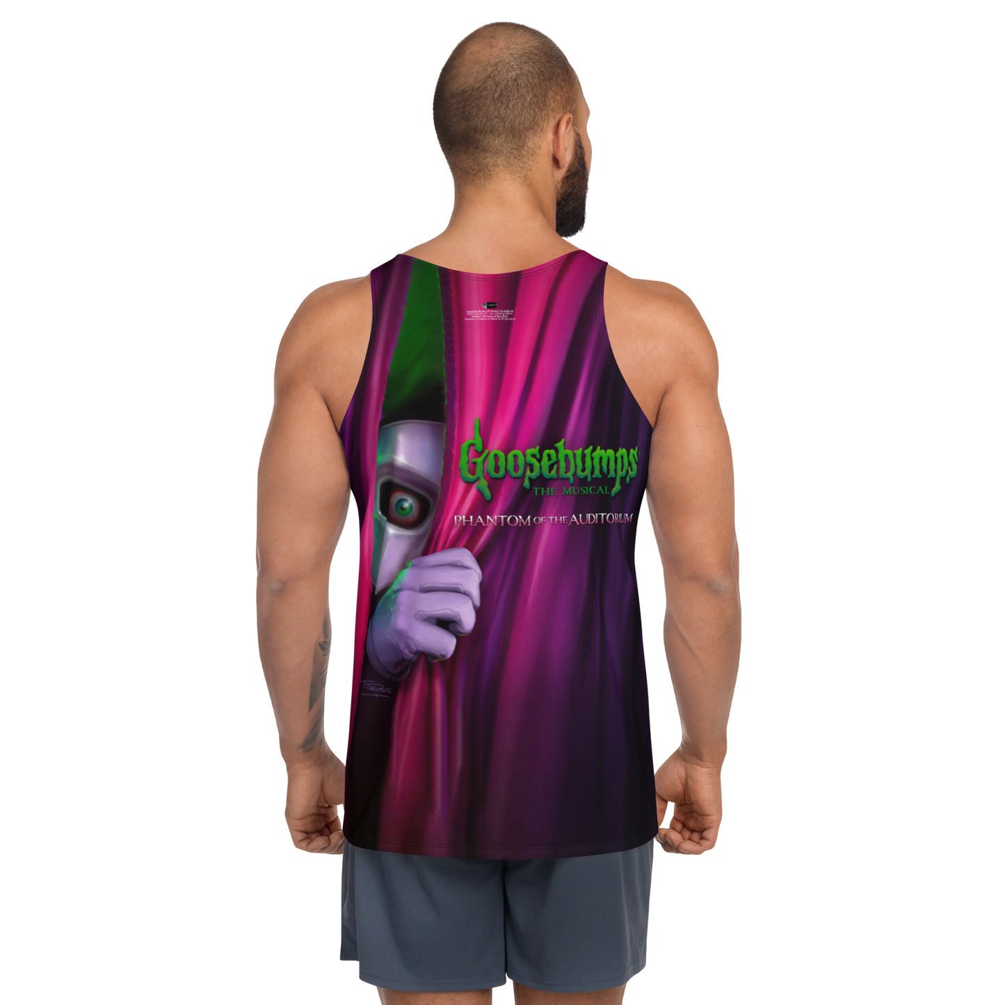 Goosebumps The Musical Art Tank Top