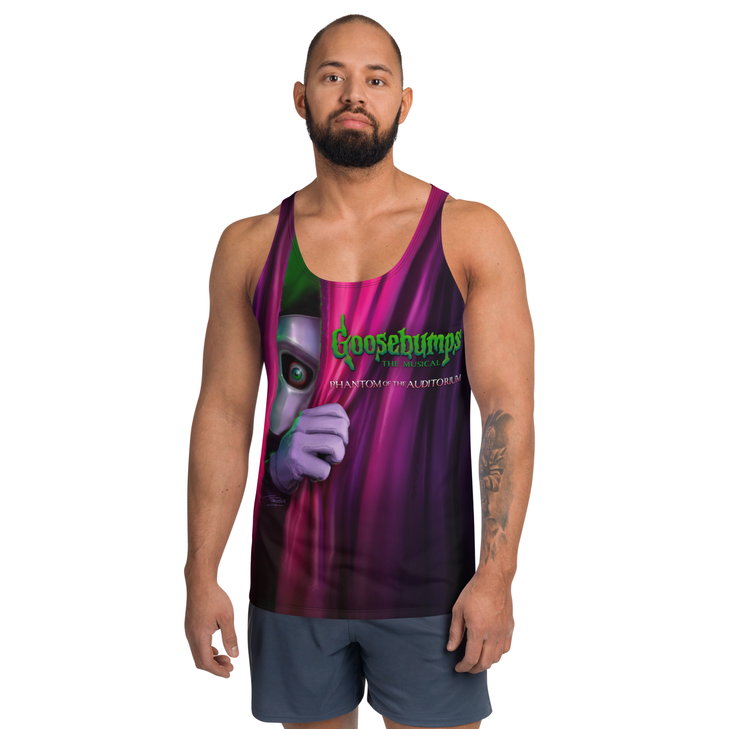 Goosebumps The Musical Art Tank Top