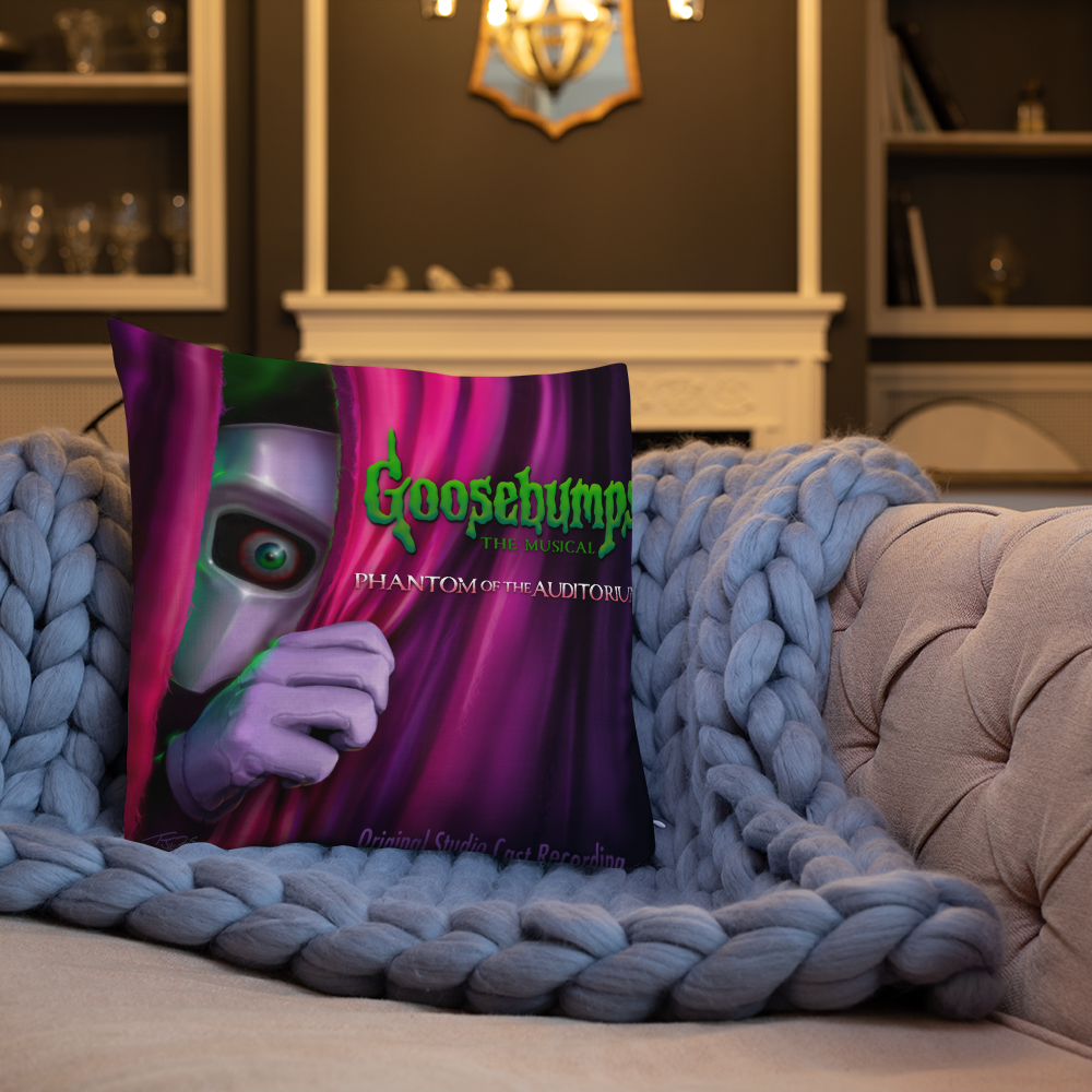 Goosebumps The Musical Premium Pillow