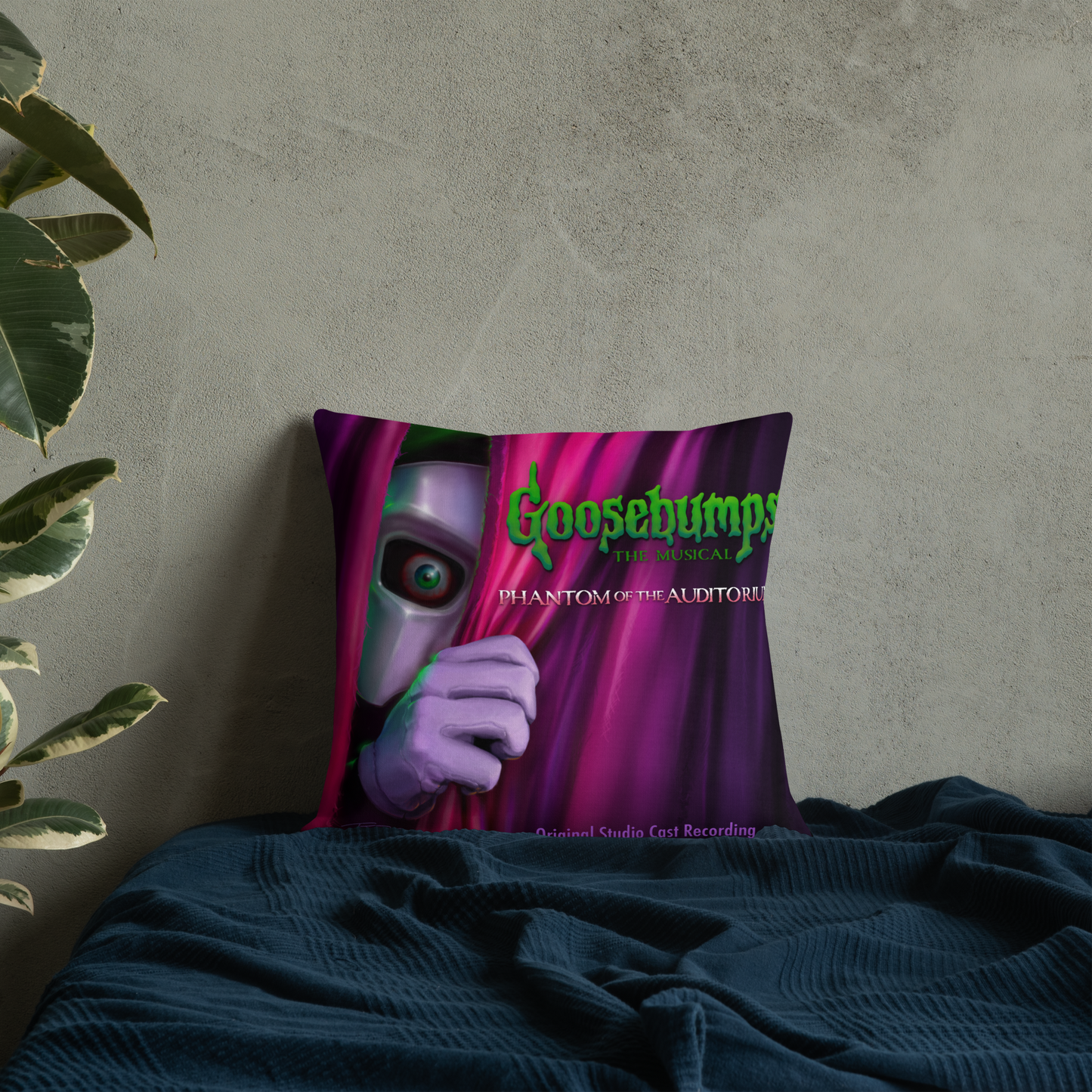 Goosebumps The Musical Premium Pillow