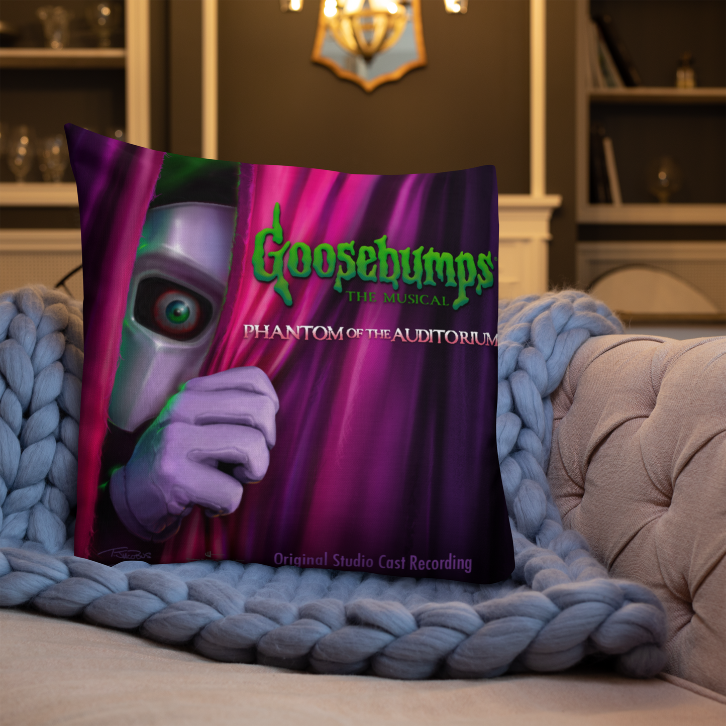 Goosebumps The Musical Premium Pillow
