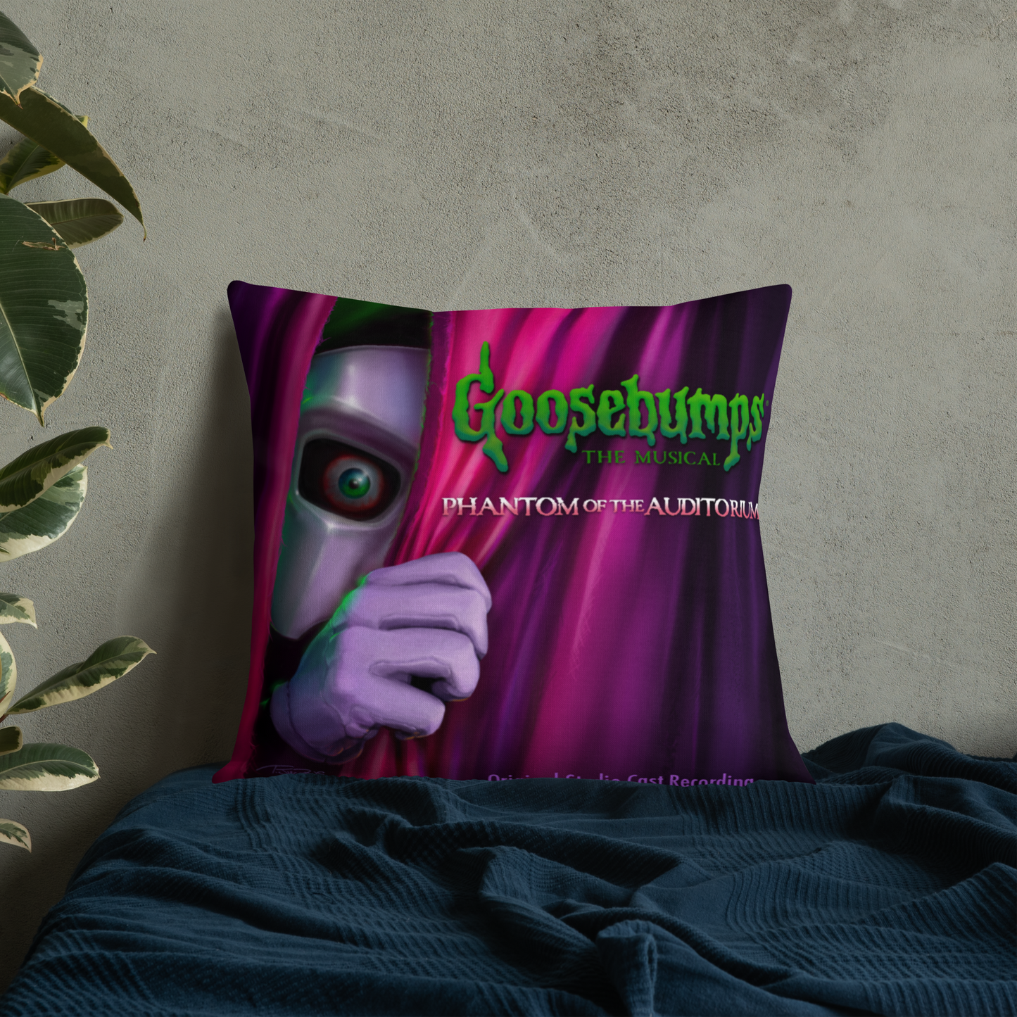 Goosebumps The Musical Premium Pillow
