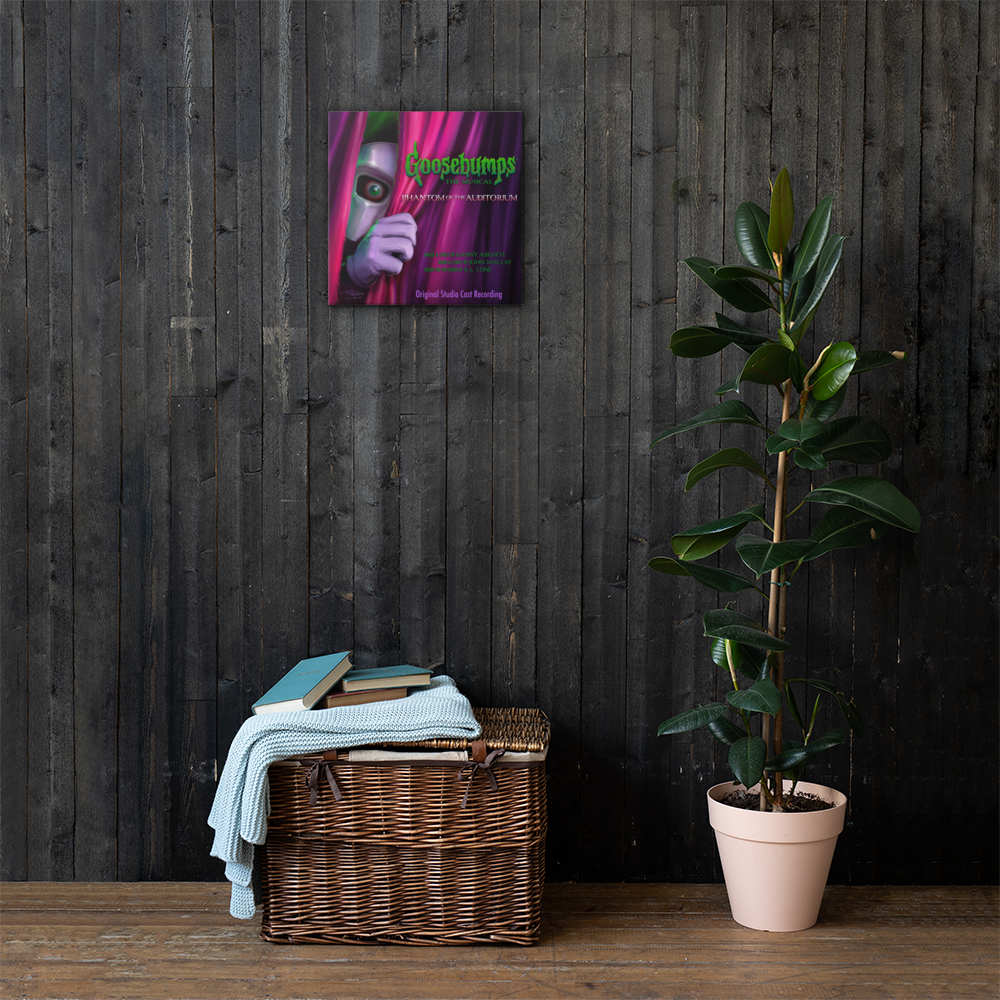 Goosebumps The Musical Canvas Print