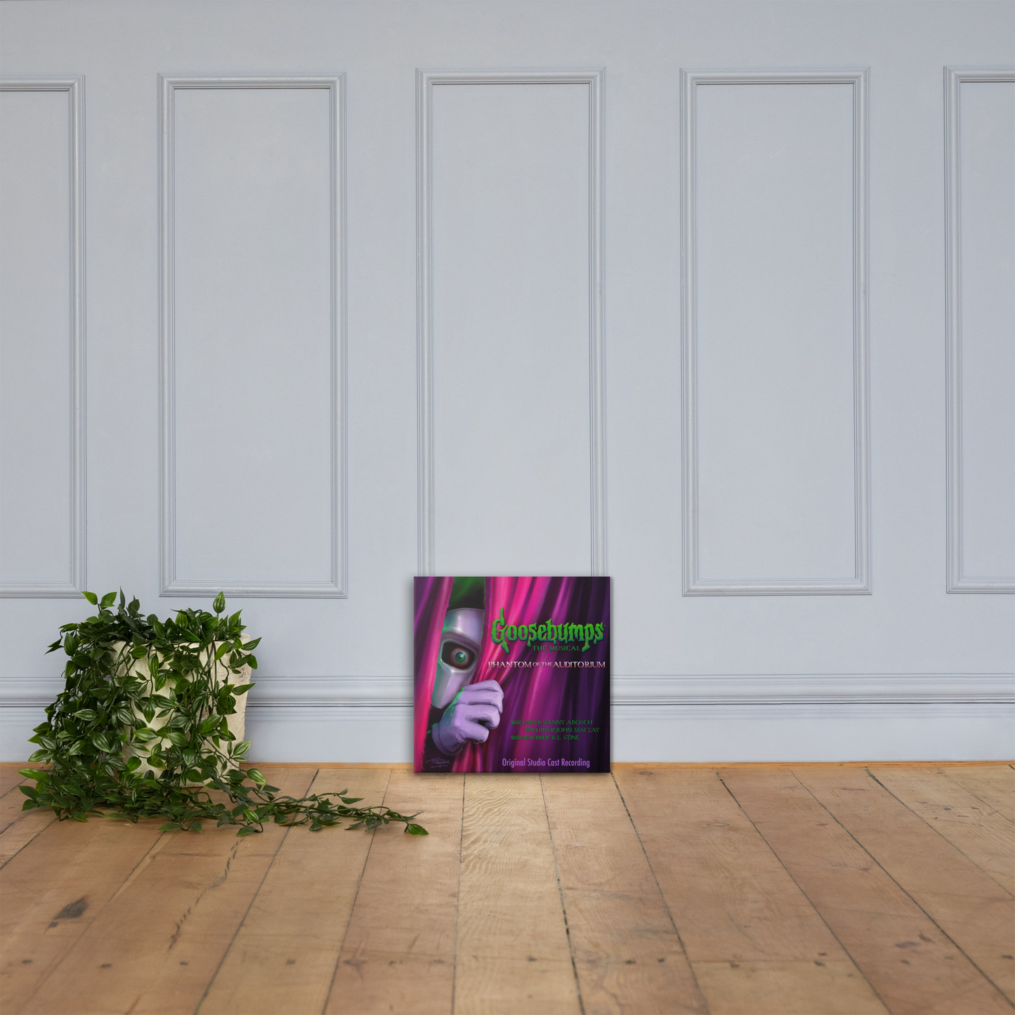 Goosebumps The Musical Canvas Print