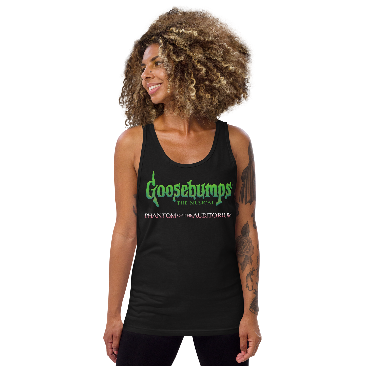 Goosebumps The Musical Logo Tank Top