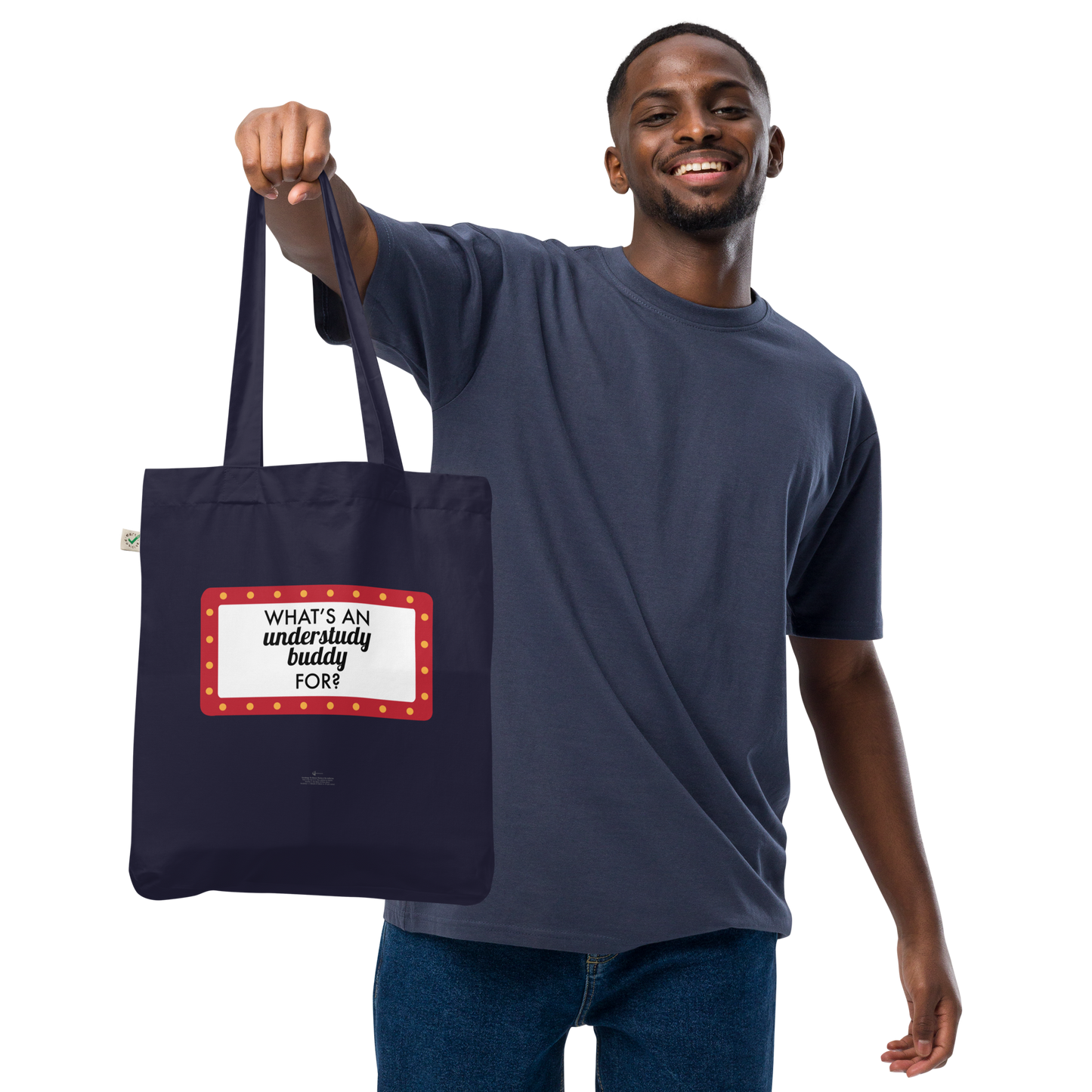 Understudy Buddy Organic Fashion Tote Bag