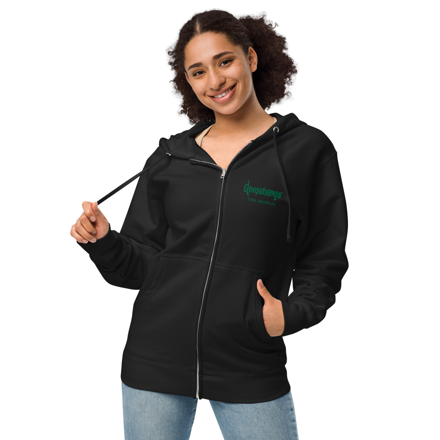 Goosebumps The Musical Fleece Zip Up Hoodie