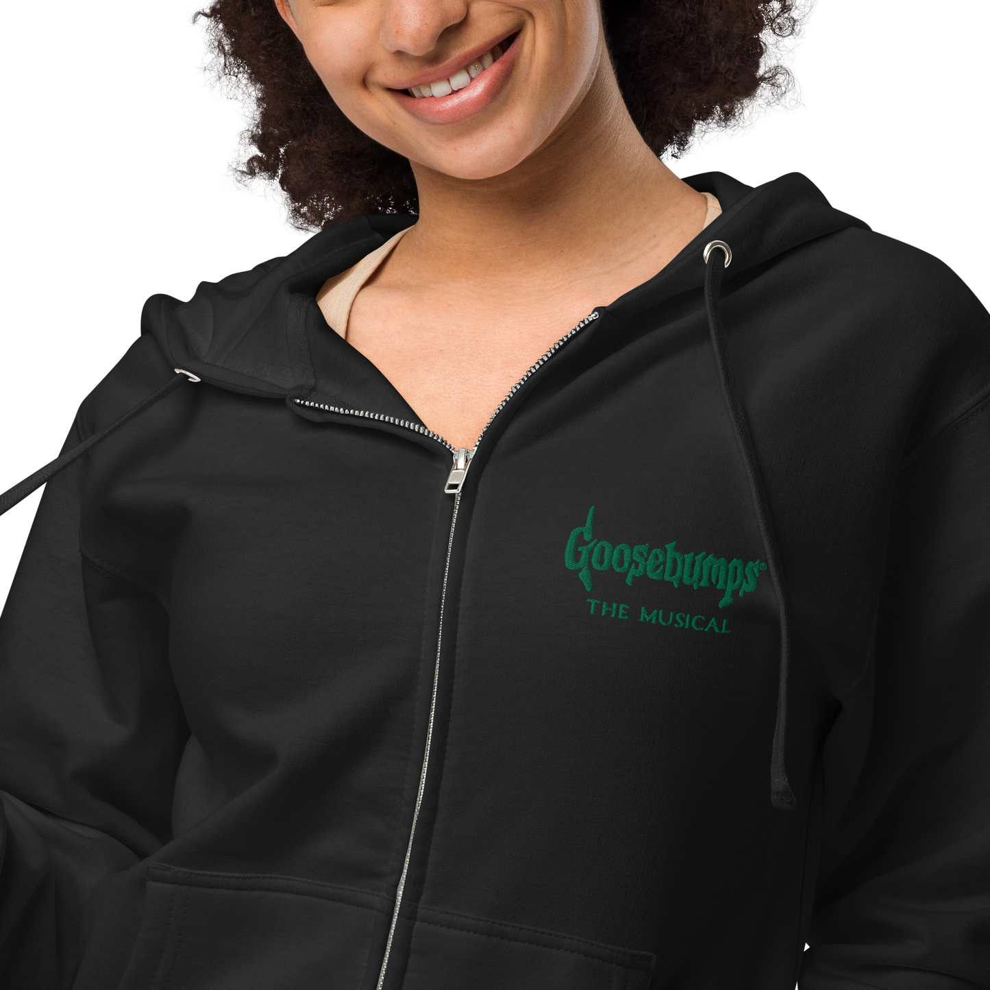 Goosebumps The Musical Fleece Zip Up Hoodie