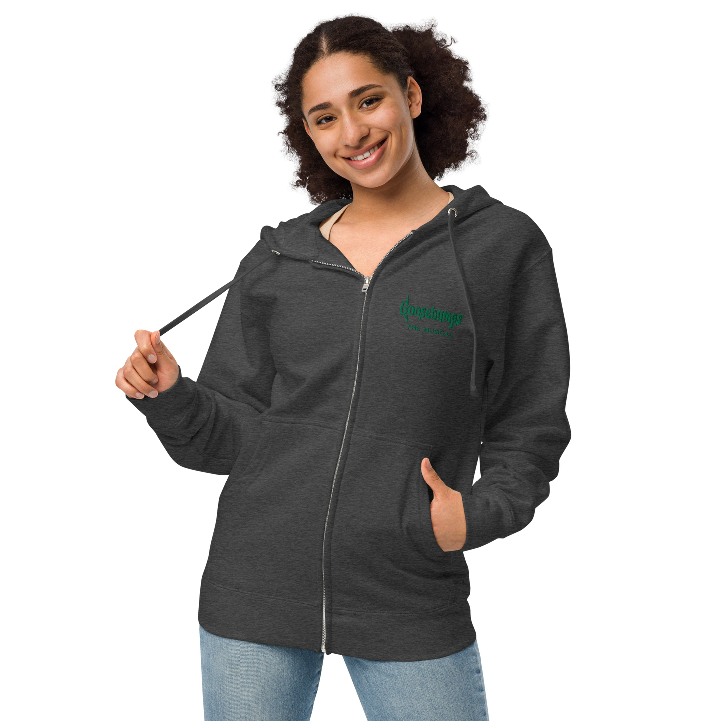 Goosebumps The Musical Fleece Zip Up Hoodie