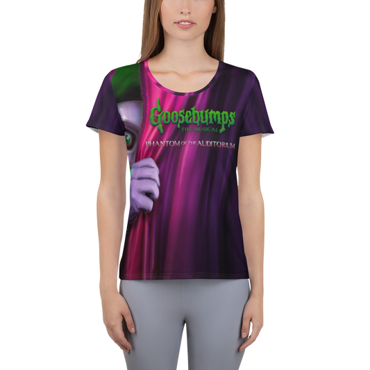 Goosebumps The Musical All-Over Print Athletic T-shirt