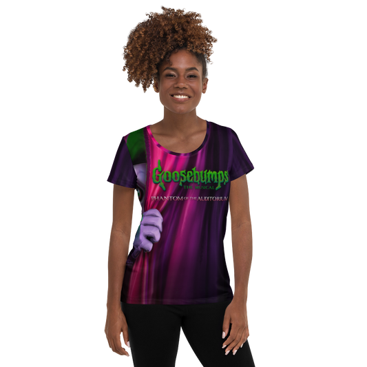 Goosebumps The Musical All-Over Print Athletic T-shirt