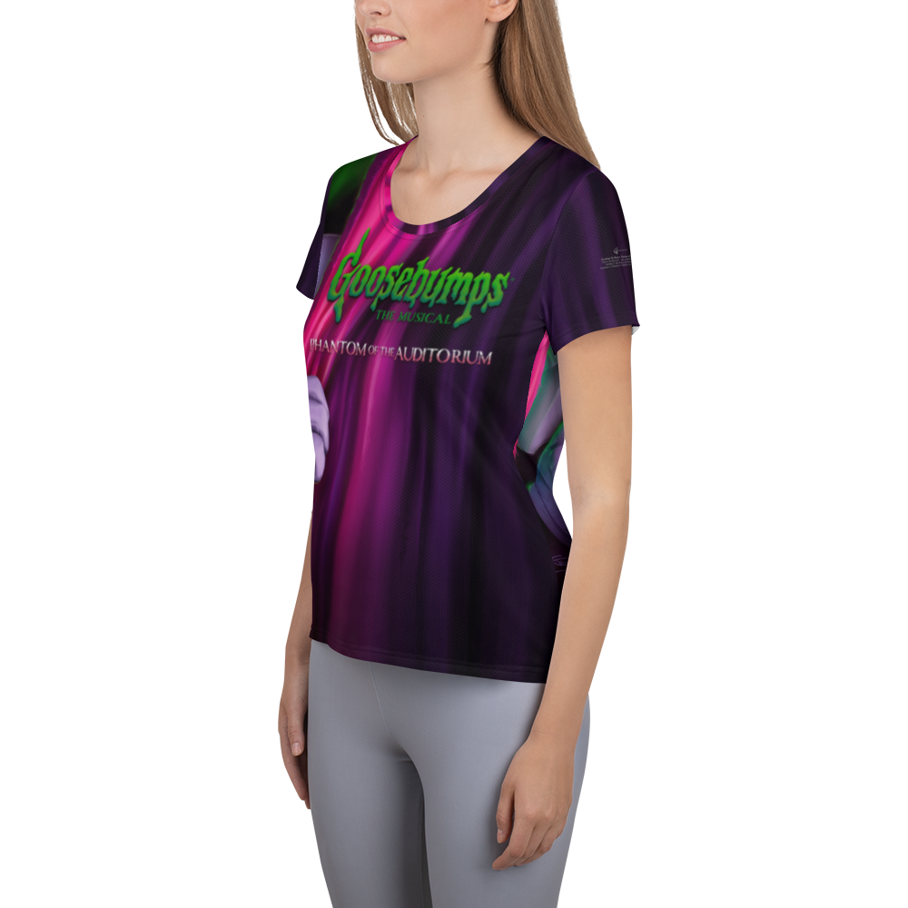 Goosebumps The Musical All-Over Print Athletic T-shirt