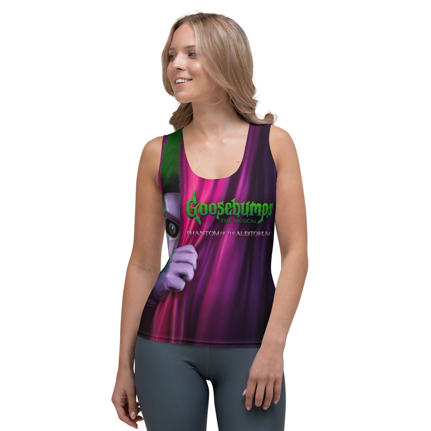 Goosebumps The Musical Sublimation Cut & Sew Tank Top