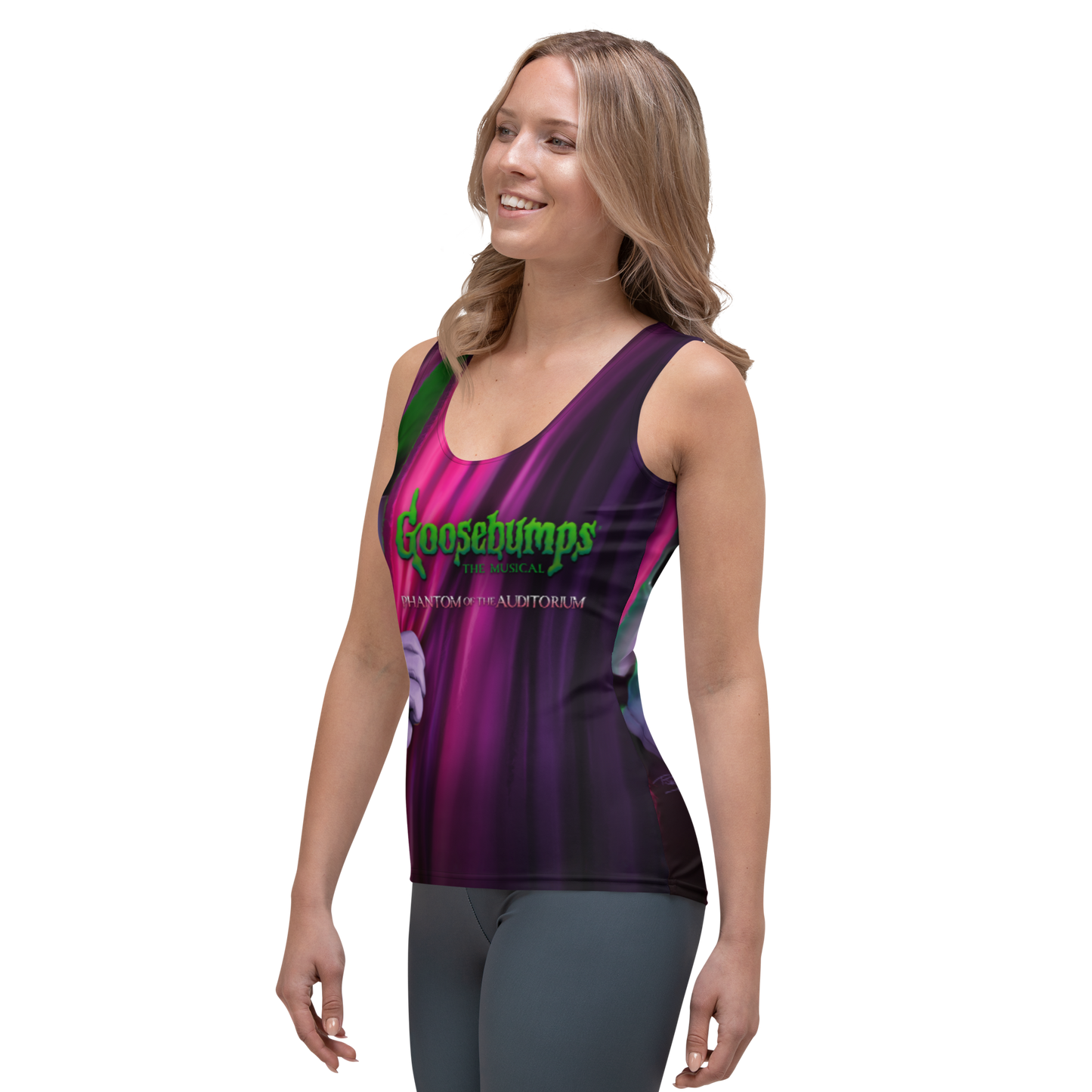 Goosebumps The Musical Sublimation Cut & Sew Tank Top