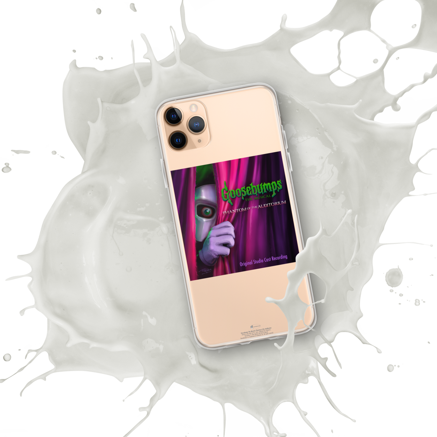 Goosebumps The Musical Logo iPhone Case