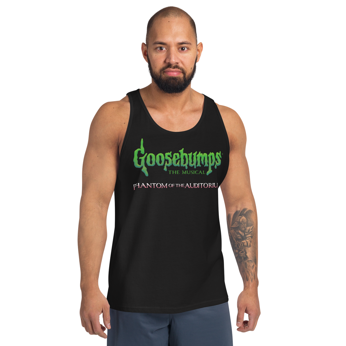 Goosebumps The Musical Logo Tank Top