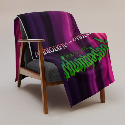 Goosebumps The Musical Throw Blanket