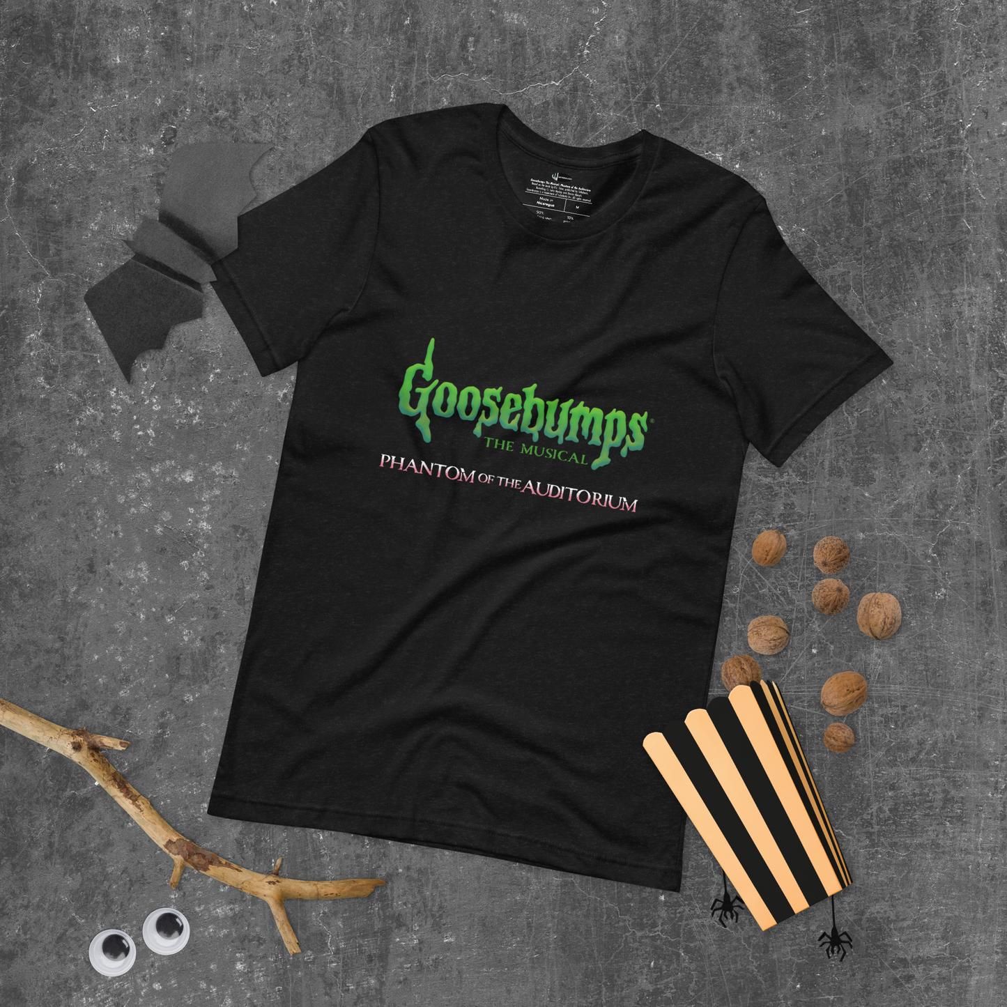 Goosebumps The Musical T-Shirt (with Art on Back)