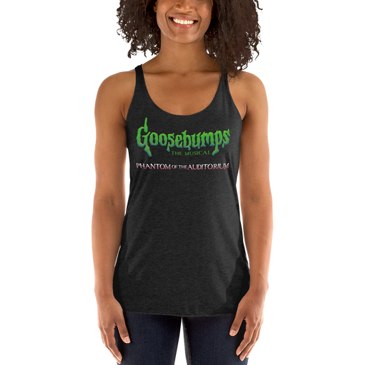 Goosebumps The Musical Racerback Tank