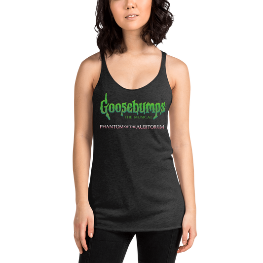 Goosebumps The Musical Racerback Tank